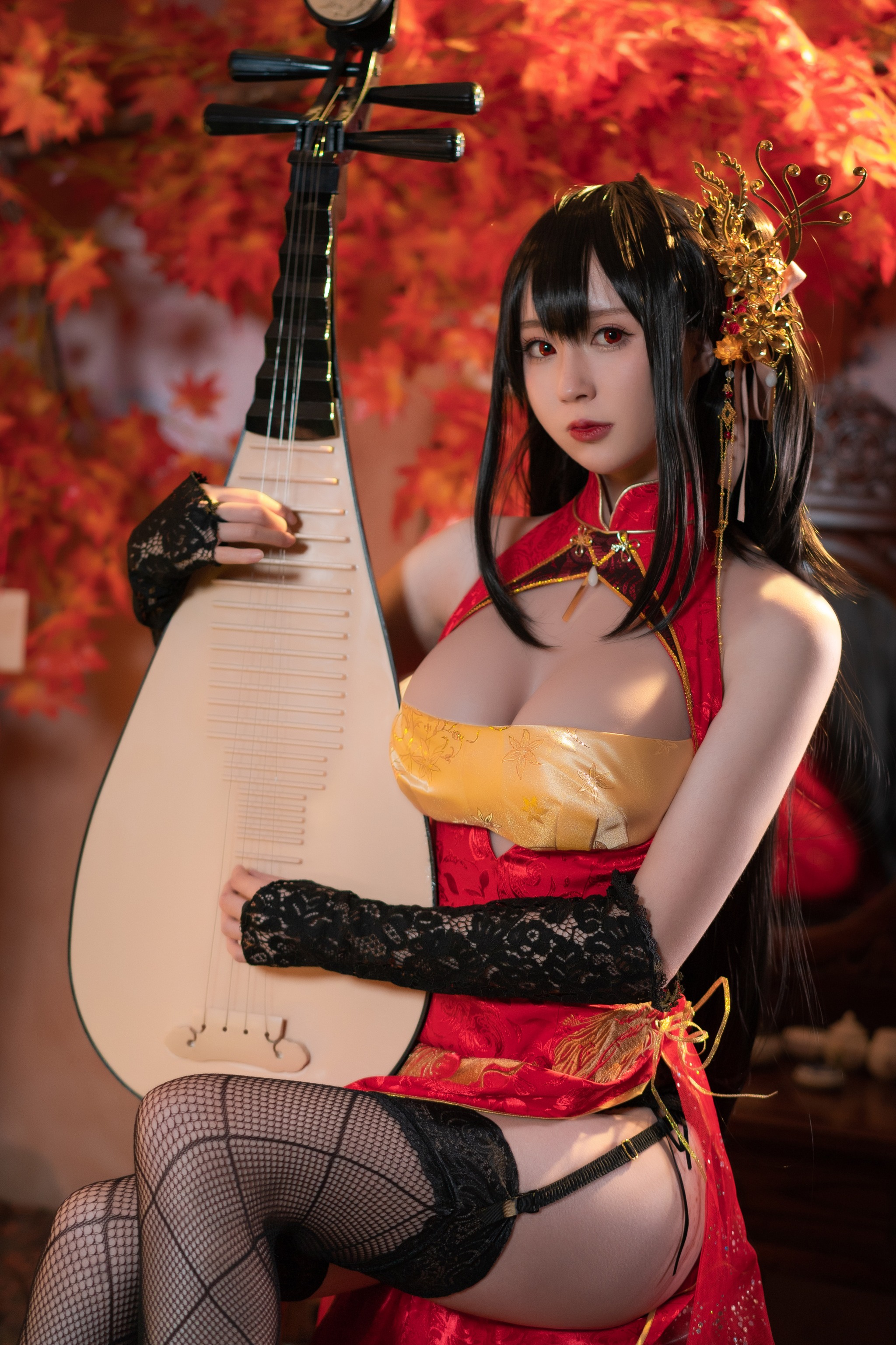 图片[1]-西园寺南歌 –  NO.009 大鳯 旗袍 [35P]-XikXak